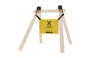 Il Caldwell AR500 Long Range Gong Kit include un gong in acciaio 18"x24", un indicatore Flash Bang e un telaio personalizzabile per tiri a lunga distanza.