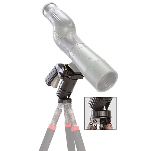 L'adattatore BOG PCA offre un design a impugnatura a pistola per un'operazione a una mano, attacco rapido per BOG-POD® e bloccaggio per evitare rilascio accidentale.
