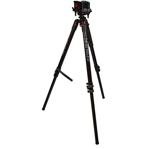 Il BOG™ DeathGrip Aluminum Tripod offre stabilità senza pari, gambe in alluminio durevoli e una morsa brevettata per un supporto hands-free durante la caccia.