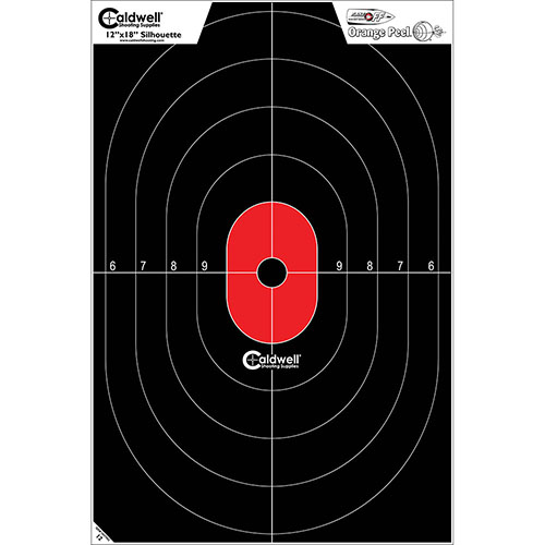 I target Caldwell® Silhouette Flake Off sono ideali per affinare le tue abilità di tiro difensivo, con tecnologia Flake Off per una visibilità ottimale degli impatti.