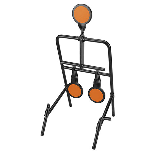I bersagli Caldwell® Resetting sono portatili, interattivi e realizzati in acciaio resistente, ideali per rendere divertente il plinking e il tiro al bersaglio.