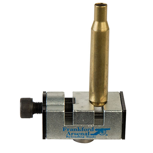 Recupera rapidamente le munizioni con il Frankford Arsenal Stuck Case Remover: nessun smontaggio della pressa, semplice da usare e altamente efficiente.