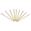 I Tipton Power Swabs con manico in bambù flessibile da 7,5" offrono una pulizia senza disordine, si adattano meglio a lands e grooves e sono facili da usare.