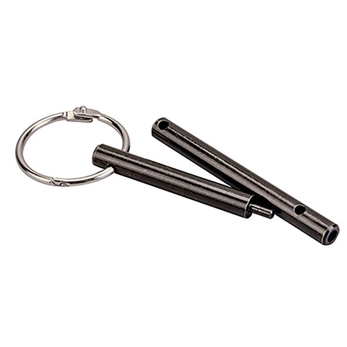 Il Wheeler Delta Series AR Pivot Pin/Roll Pin Install Tool rende l'installazione di pivot spring e detent rapida e semplice, realizzato in acciaio zincato nero.