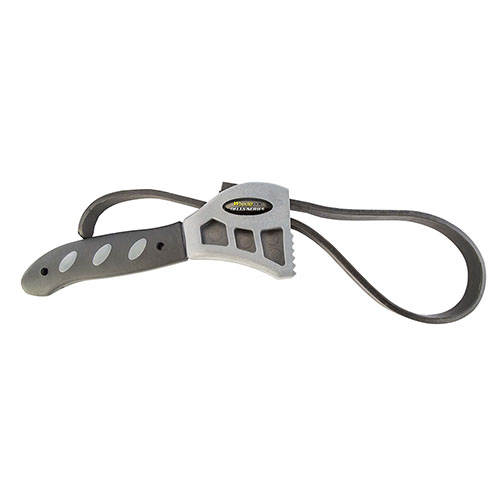 La Wheeler Delta Series AR-15 Forend Wrench offre un manico ergonomico e una cinghia in gomma rinforzata, perfetta per maneggiare handguard di qualsiasi forma.