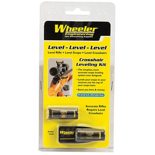 Il Wheeler Level-Level-Level è il sistema di livellamento più semplice e preciso per ottiche, garantendo allineamento perfetto e zeroing senza frustrazioni.