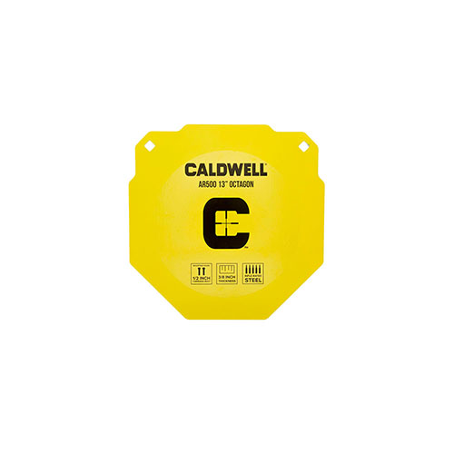 I bersagli Caldwell AR500 da 13" in acciaio indurito AR-500 sono resistenti, visibili e ideali per competizioni, allenamenti e uso ricreativo.