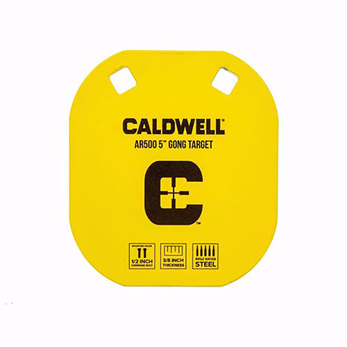 I bersagli Caldwell AR500 5" sono realizzati in acciaio indurito AR-500, resistenti a migliaia di colpi e disponibili in diverse forme e dimensioni per ogni esigenza.
