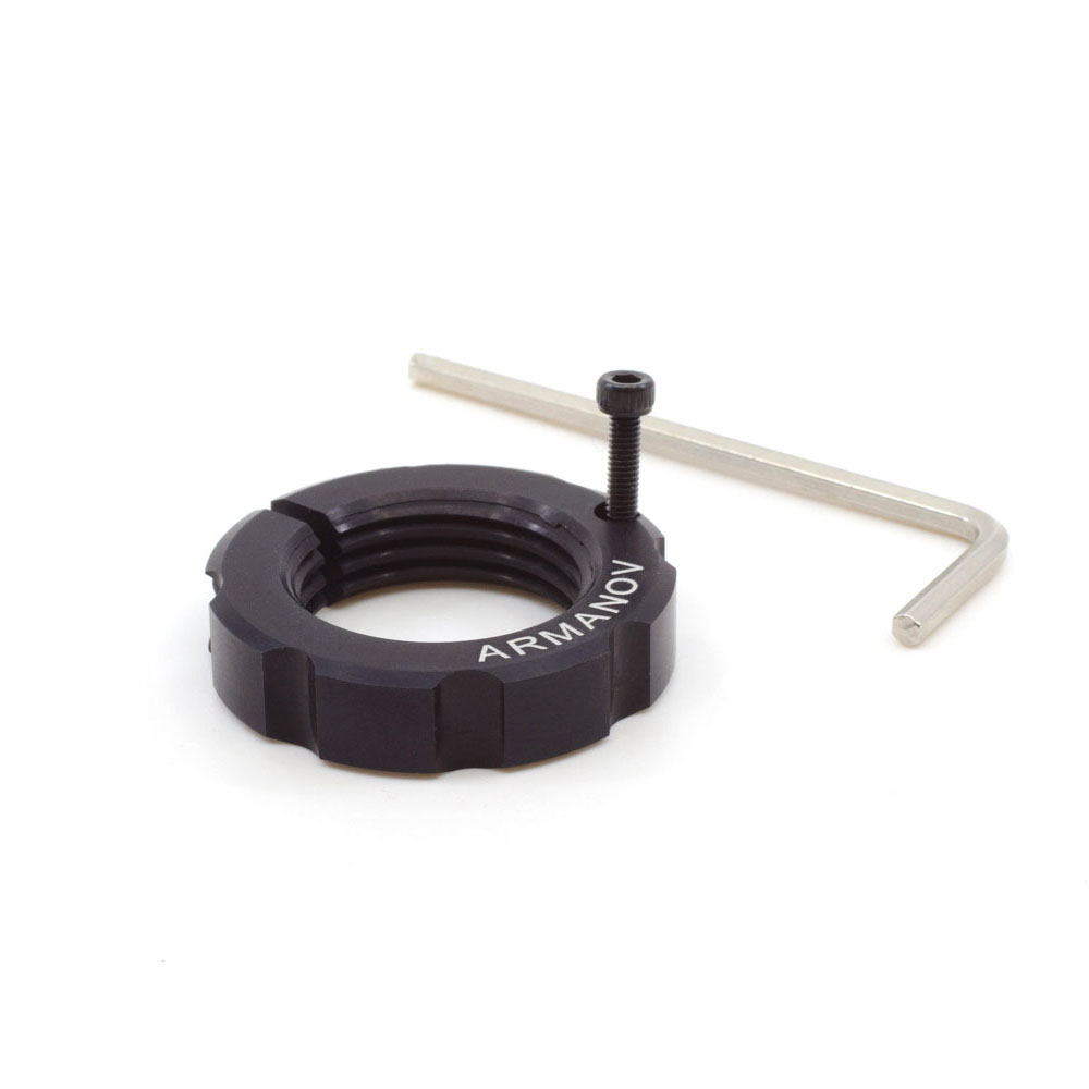 L'anello di bloccaggio Free-Float per Dillon Toolhead consente ai dies di fluttuare, garantendo un allineamento preciso e munizioni più concentriche.