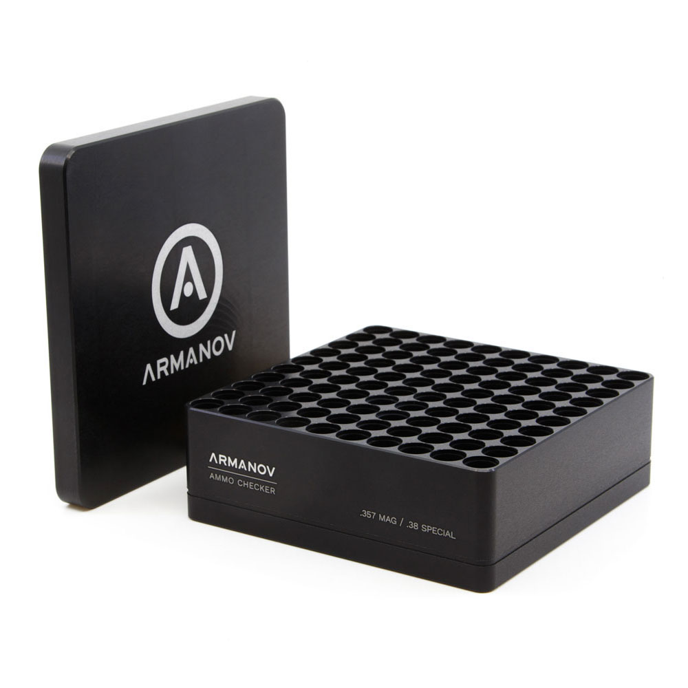 L'ARMANOV Gauge Box con Flip Cover consente di controllare 100 cartucce in modo rapido e preciso, riducendo i malfunzionamenti e ottimizzando il tempo di test.