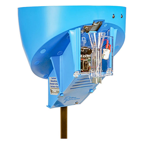 Il Casefeeder elettrico Dillon XL750/XL650 orienta automaticamente le munizioni, riempie il tubo e si spegne quando è pieno. Alimentazione universale inclusa.