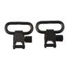Gli ULFHEDNAR QR swivel permettono di fissare slings fino a 1" su una varietà di fucili, offrendo praticità e sicurezza durante l'uso.
