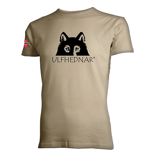 La T-shirt Ulfhednar con il logo del lupo è realizzata in cotone di alta qualità (220g/m²), confortevole da indossare e perfetta per gli appassionati di Ulfhednar.