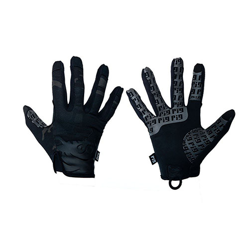 Guanti PIG FDT Delta Utility: design a strato singolo per grip migliore, compatibili con touchscreen, e materiali elastici per comfort e libertà di movimento.