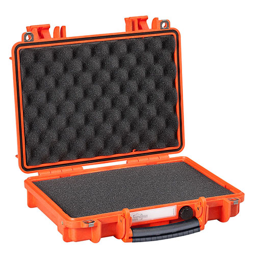La custodia EXPLORER CASES 3005 O offre protezione indistruttibile, resistenza all'acqua, e un design ottimizzato per il trasporto aereo, con foam personalizzabile.