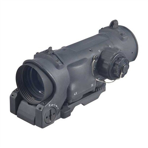 L'ELCAN SpecterDR offre un'ottica duale unica, passando istantaneamente da 4x a 1x, con chiarezza cristallina e ampia visibilità per ogni situazione.