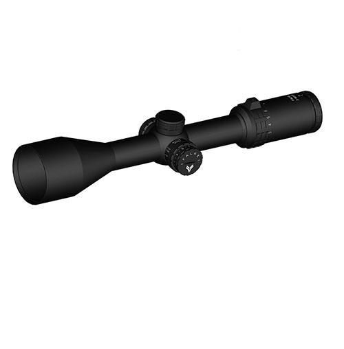 Il Falke 3-18x56 L4 è un'ottica versatile con finitura nera opaca, prestazioni elevate al crepuscolo e reticolo L4 dimmerabile, perfetta per ogni cacciatore.