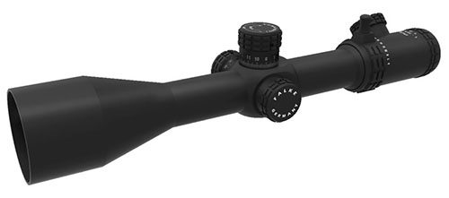Il mirino Falke 5-30x56 offre un'ottima trasmissione della luce, reticolo Sport Dot illuminato, regolazioni MRAD e compensazione del parallasse per tiri precisi fino a 1000 m.