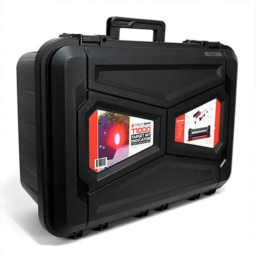 Il MagnetoSpeed T1000 THI Match Pack offre un'indicazione precisa dei colpi, ideale per tiratori competitivi e ambienti di allenamento, garantendo prestazioni costanti.
