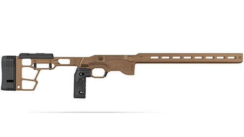 Il sistema di chassis ACC Premier GEN2 offre stabilità, personalizzazione e compatibilità con accessori, ideale per il tiro competitivo e le competizioni rimfire.