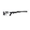 Il MDT ESS Chassis System Kit per Browning X-Bolt offre ergonomia superiore, spallacci e poggiatesta regolabili, e un sistema di bedding V-block per stabilità.