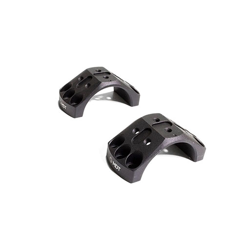 I MDT Accessory Ring Caps permettono di montare rail, RDS plates e altro sul tuo scope mount, compatibili con MDT One-Piece e MDT Elite Scope Rings.