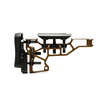 L'MDT Skeleton Rifle Stock offre regolazioni senza attrezzi per un comfort ottimale, con opzioni di piegatura e adattamenti per la posizione di tiro.
