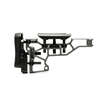 L'MDT Skeleton Rifle Stock offre regolazioni senza attrezzi per un comfort ottimale, adattamenti orizzontali, verticali e angolari, e un'interfaccia XTN con opzione pieghevole.