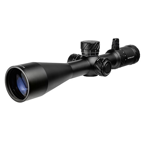 Il MEPRO MVO 6-36x56 FFP offre un'ottica di alta precisione con reticolo M3 MRAD, tubo da 34MM e ingrandimento variabile per prestazioni superiori nel tiro a lungo raggio.