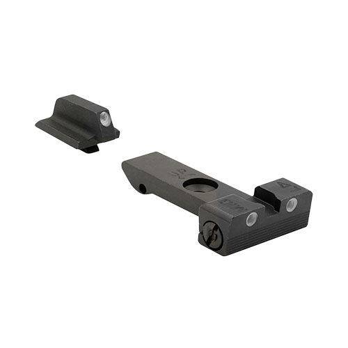 Il MEPRO TRU-DOT offre un mirino posteriore regolabile per Ruger GP100, Red Hawk e Super Red Hawk-G, garantendo precisione e visibilità in condizioni di scarsa illuminazione.