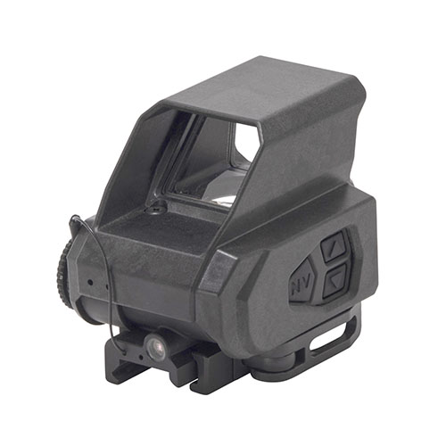 Il MEPRO TRU-VISION™ è un mirino red dot MIL-SPEC compatto, durevole e a prova d'acqua, con 16 livelli di luminosità e lunga durata della batteria.