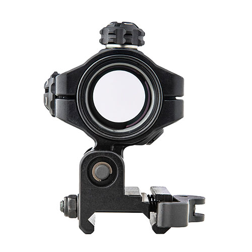 Il Mepro MX3-T/F è un ingranditore 3x leggero e durevole, con meccanismo laterale per un rapido ingaggio e allineamento preciso della linea di vista.