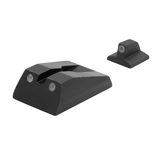 I mirini notturni auto-illuminanti MEPROLIGHT® TRU-DOT® migliorano la precisione in condizioni di scarsa illuminazione, aumentando l'efficienza di colpo oltre l'85%.