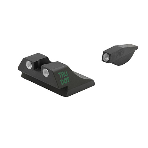 Le mire notturne auto-illuminate TRU-DOT® MEPROLIGHT® migliorano l'accuratezza in condizioni di scarsa illuminazione, con un aumento dell'efficienza di oltre l'85%.