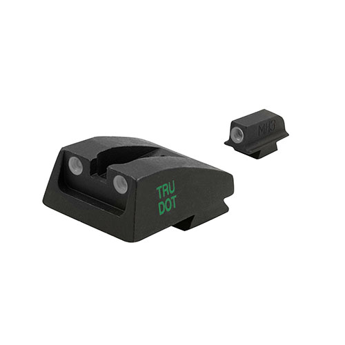 I mirini notturni autoilluminanti MEPROLIGHT® TRU-DOT® migliorano la precisione di tiro in condizioni di scarsa illuminazione, con un aumento dell'efficienza oltre l'85%.