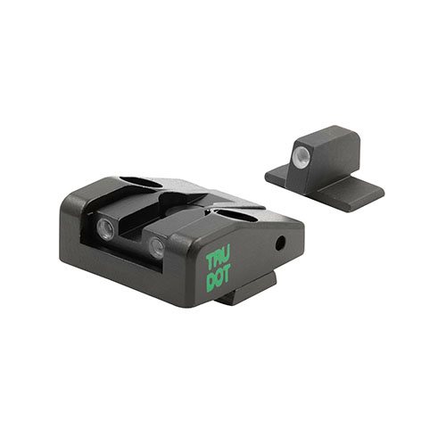 I mirini notturni regolabili MEPROLIGHT® Tru-Dot® offrono un sistema di puntamento superiore, aumentando l'efficacia di tiro fino all'85% in condizioni di scarsa illuminazione.