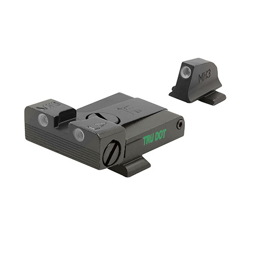 Le mire notturne regolabili MEPROLIGHT® Tru-Dot® offrono un'illuminazione autonoma per colpire bersagli in condizioni di scarsa luminosità con un'accuratezza superiore.