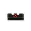 Il Mepro FT Bullseye™ offre mirini tritium e fibra ottica per una visione rapida e intuitiva, resistente agli urti e ideale per pistole come Glock e S&W.