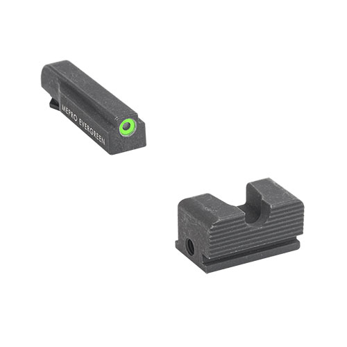 Il Mepro Evergreen™ offre un mirino illuminato super luminoso a LED, garantendo una visibilità chiara e una maggiore probabilità di colpo in ogni condizione.