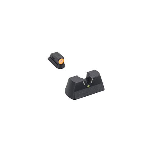 I mirini MEPRO HYPER-BRIGHT offrono un'illuminazione tritium sempre attiva, visibilità massima in ogni condizione e una costruzione ultra resistente per prestazioni affidabili.