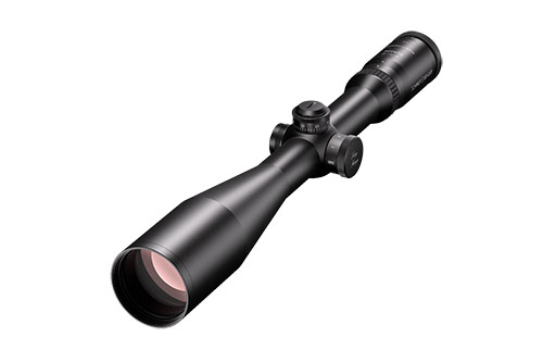 Il telescopio 4–16x50 Klassik di SCHMIDT U. BENDER offre versatilità con ingrandimenti variabili, ottica di alta qualità e reticolo P3 per una precisione impeccabile.