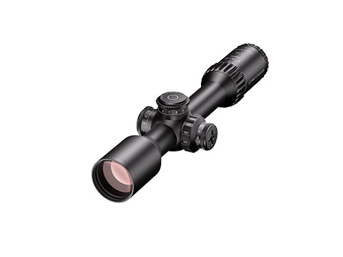 Il 3-18x42 META (1. BE) offre un'ottica all'avanguardia, reticolo SBX per precisione, torrette robuste e design ergonomico per prestazioni superiori.