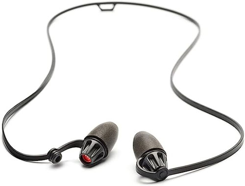 Protezione acustica SAFARILAND con due modalità, riduzione del rumore fino a 38dB, comfort con punte in memory foam e design senza batterie.