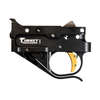 Il RUGER 1022 Trigger Complete Assembly di TIMNEY offre un peso di scatto fisso di 2,75 lb, housing nero e grilletto dorato, per prestazioni affidabili e pronte all'uso.