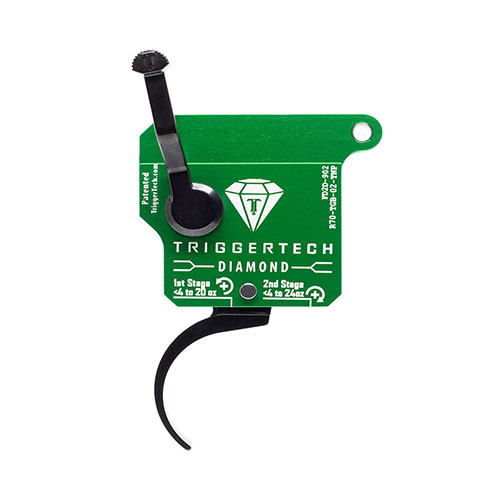 Il grilletto TRIGGERTECH Rem700 Diamond offre una rottura zero-creep, regolazione del peso, quattro punti di sicurezza e una durata eccezionale in condizioni estreme.
