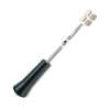 La CLEANING ROD POWER-LINE PROFI in acciaio inox è robusta e compatta, ideale per armi di calibro 6.5mm-.50, con manico ergonomico e cuscinetti a sfera.