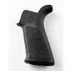 Il grip HOGUE per AR-15/M16 offre comfort con il suo design Beavertail, texture Cobblestone antiscivolo e materiali durevoli, ideale per un uso prolungato.