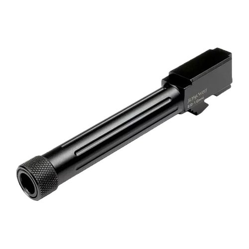 Il barilotto Alpha Wolf per Glock M20 10mm offre precisione e affidabilità, realizzato in acciaio inossidabile 416, con rivestimento SBN e installazione drop-in.
