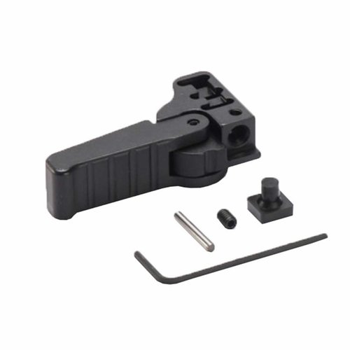 Il MINI SWITCHBACK CHARGING HANDLE di MANTICORE ARMS offre un design ergonomico e funzionalità superiori, rendendolo il miglior charging handle per Steyr AUG.