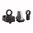 Set di mire Ghost Ring nere per MARLIN 336